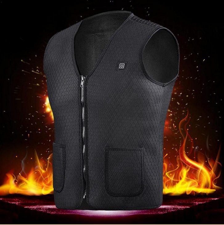 Heated Vest Electric Warm Vest Body Warmer Washable Heated Vest